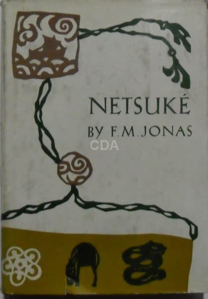 Livro -Netsuké By F.M, Jonas- Tuttle 185 pg - Ilustrado em preto e branco — Não identificado