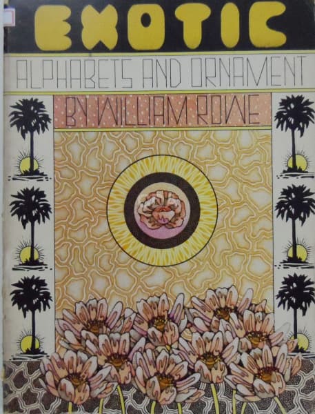 Alphabets And Ornament - Ilustrado, 72 páginas, Editora Dover, Capa Brochura com desgaste de uso e t — Não identificado