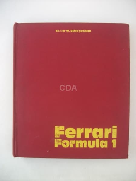 Livro - Ferrari Fórmula 1 - med. A: 32 L: 28 P: 3 cm. — Não identificado