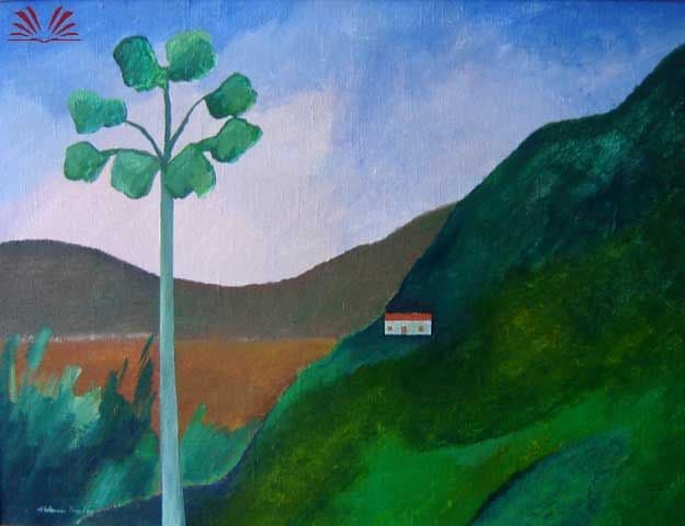 Paisagem de Campos de Jordão — Aldemir Martins, 1972