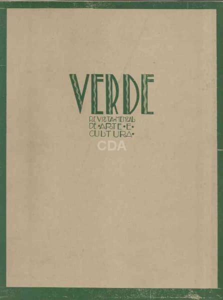 Plinio Doyle, Guilhermino Cesar e outros - Revista Verde - 1978 - Fac-símile da Revista Mensal de Ar — Não identificado