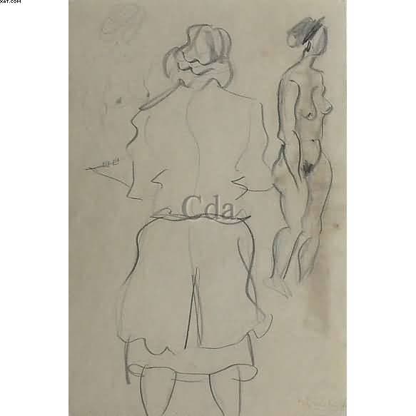 Figura feminina — Antônio Bandeira