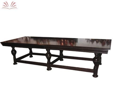 Mesa de jantar estilo holandês - Séc. XIX — Não identificado