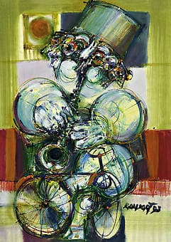 Clarinetista e a Bicicleta — Alexandre Rapoport, 1983
