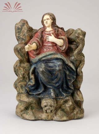 Imagem religiosa não identificada - Séc. XVIII/XIX — Não identificado