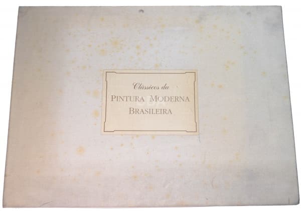 Álbum de pranchas: Clássicos da Pintura Moderna Brasileira, 50 reproduções feitas diretamente dos or — Não identificado