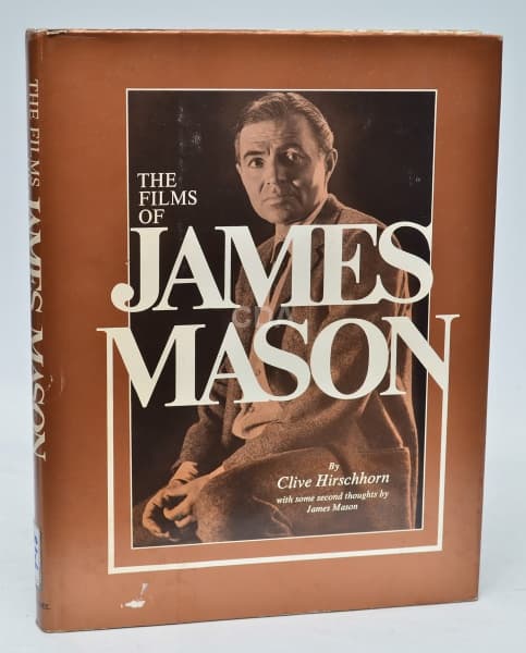 LIVRO - "THE FILMS OF JAMES MASON" - HIRSCHHORN, CLIVE, 1977. — Não identificado