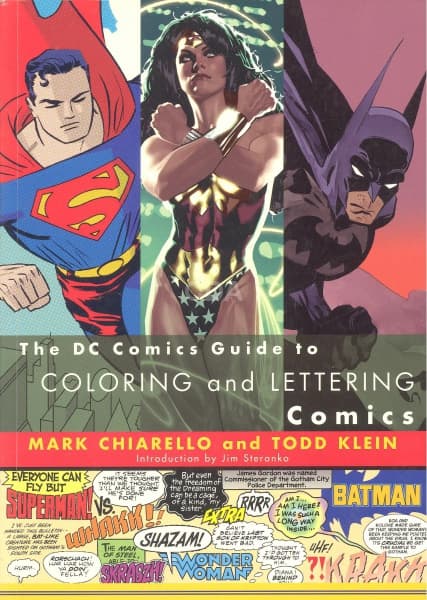Livro: CHIARELLO, Mark and KLEIN, Todd. The DC Comics guide to coloring and lettering comics. Introd — Não identificado