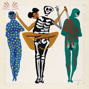 A morte — Hector Carybé, 1965