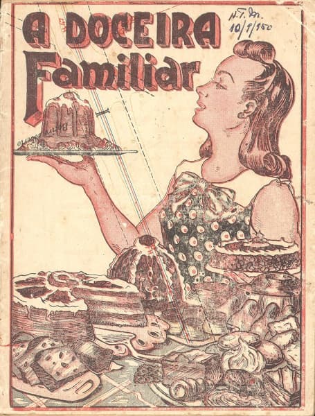 Livreto: A Doceira Familiar. Rio de Janeiro: Empreza Gráfica Delattre, s.d. Broch. — Não identificado