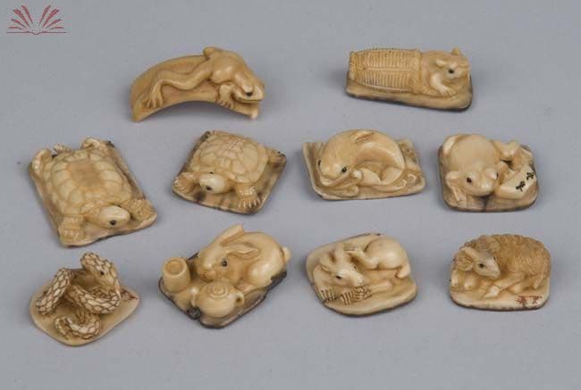 MARFIM ORIENTAL NO FORMATO DE DIFERENTES ANIMAIS. — Não identificado