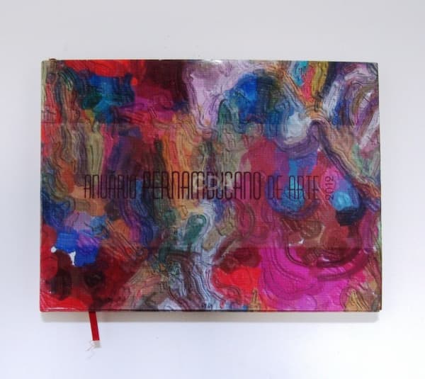 Livro anuário Pernambucano de arte 2012 - edição de luxo capa dura 22x32cm - 8649 — Não identificado