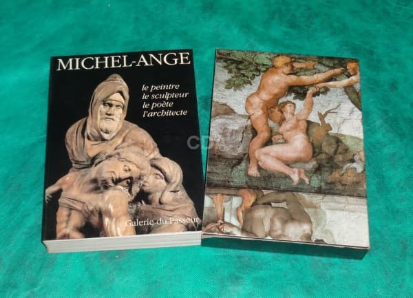 Livro: Michel-Age. Le Peintre Le Sculpteur Le Poète LArchitecte. Traduit de litalien par Arm — Não identificado