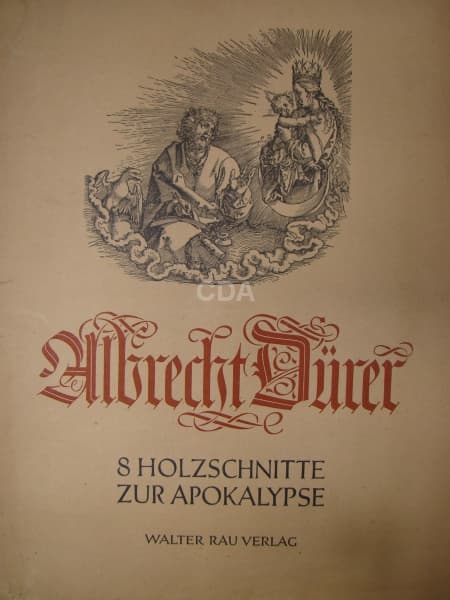 DURER, Albrecht - "8 Holzschnitte zur Apokalypse" - Ed. 1946 - Album com 7 pranchas - Obs: f — Não identificado