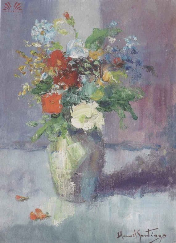 Vaso de Flores — Manoel Santiago