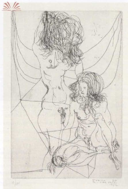 Duas Mulheres — Flávio de Carvalho, 1972