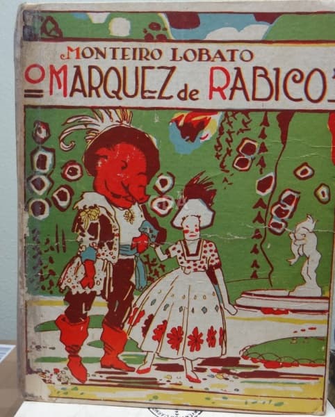 O Marquez de Rabicó. Monteiro Lobato. São Paulo, 1922. Ed. Monteiro Lobato & C. Primeira Edição. — Não identificado
