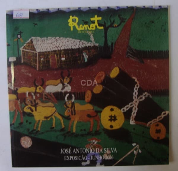 RENOT - Catálogo de Leilão JOSÉ ANTONIO DA SILVA de Junho de 2006. Medindo 20cm x 20cm — Não identificado