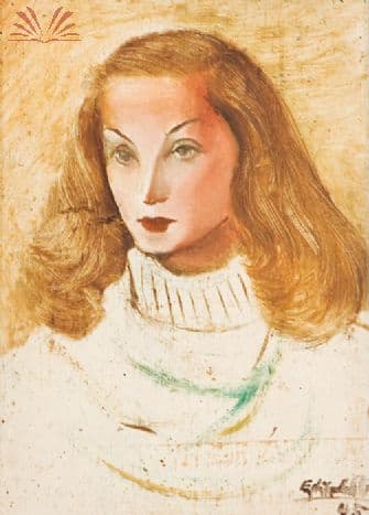 Clarice — Di Cavalcanti, 1945