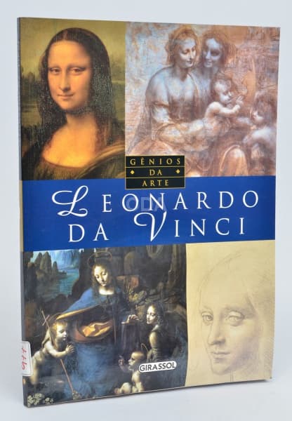 LIVRO - "LEONARDO DA VINCI 1452-1519" - Coleção Gênios da Arte, 2007. — Não identificado