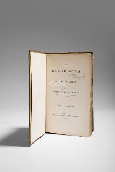 Owen, Hugh. The Civil War in Portugal and The Siege of Oporto by A British Offcicer of Hussars, Who — Não identificado