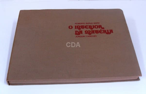 Livro o interior da Matéria - 35x45cm - 12210 — Não identificado
