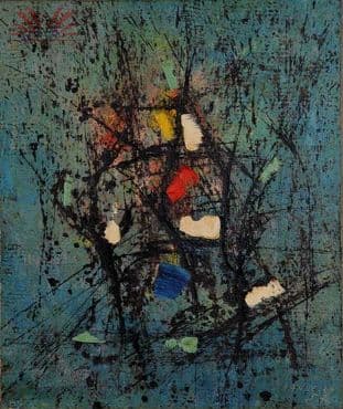 Abstração — Antônio Bandeira, 1957