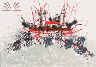 Abstrato — Antônio Bandeira, 1960