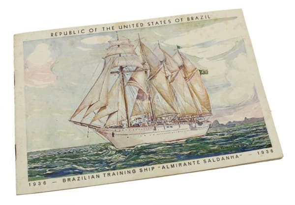 Publicação do NE Almirante Saldanha - publicado para divulgação, em 1936. Raríssimo livro patriótico — Não identificado