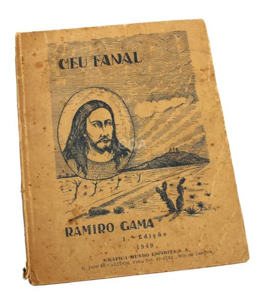 Livro: Meu Fanal, de Ramiro Gama, autografado pelo autor, ano 1949, Gráfica Mundo Espírita, com 136 — Não identificado