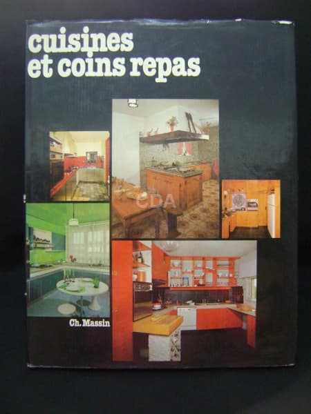 Livro - Cuisines et Coins Repas. Autor: Pierre Dubosc. Editora Ch. Massin, Paris. Capa dura com sobr — Não identificado
