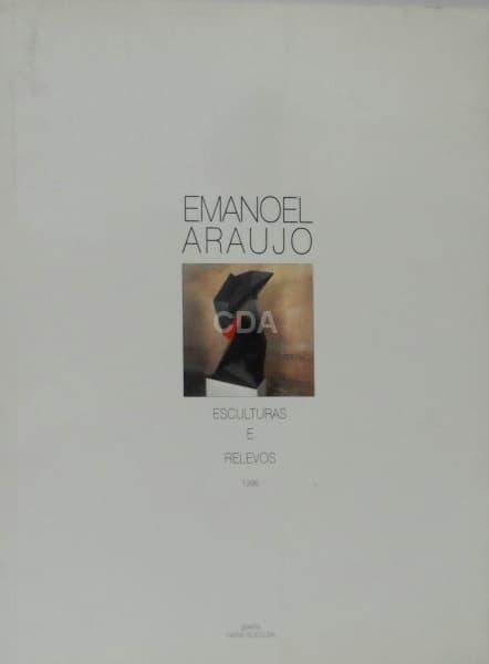 EMANOEL ARAUJO - Esculturas e relevos - Artes no Brasil, Arte Afro-Brasileira; Brochura, 30 x 23 cm, — Não identificado