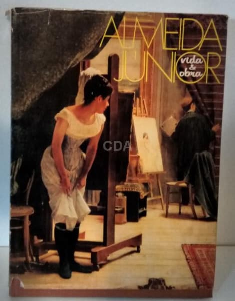 LIVRO CAPA DURA ´´ALMEIDA JUNIOR VIDA & OBRA- ART EDITORA LTDA. -SÃO PAULO -1979. — Não identificado