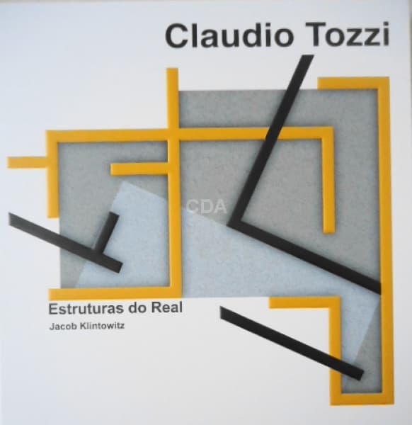 Claudio Tozzi - Estruturas do Real - Livro com capa dura, com 160 páginas ricamente listradas, edita — Não identificado