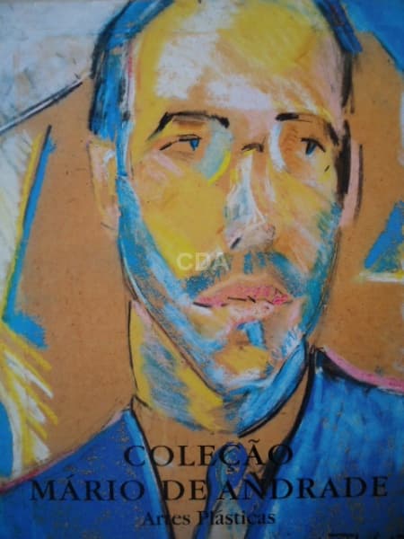 Coleção Mario de Andrade - Artes Plásticas - Livro de capa dura, editado em 1998 (2ª edição) com 322 — Não identificado