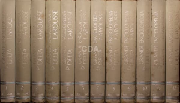LIVRO - "GRANDE ENCICLOPÉDIA DELTA LAROUSSE" - 1970 — Não identificado