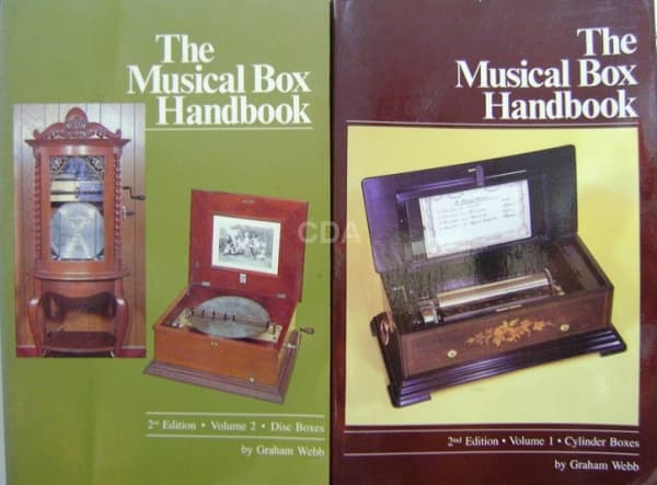 Livro - Graham Webb. The musical box handbook - 2 volumes — Não identificado