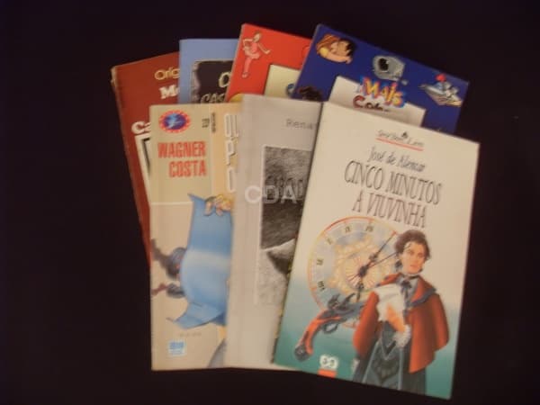 Lote contendo sete(7) livros sobre Fantasias — Não identificado