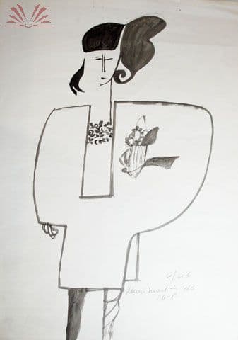 Mulher — Aldemir Martins, 1966