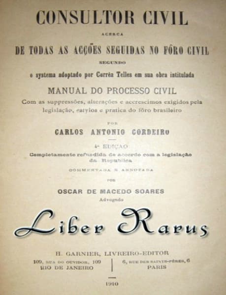 Consultor civil - 1910. — Não identificado