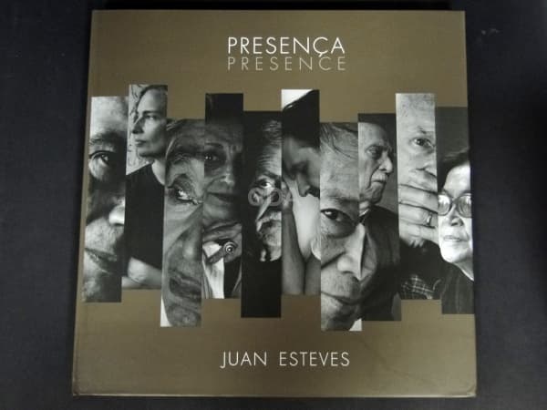 Livro, Fotografia, "Presença por "JUAN ESTEVES" grande formato, capa dura com contra cap — Não identificado