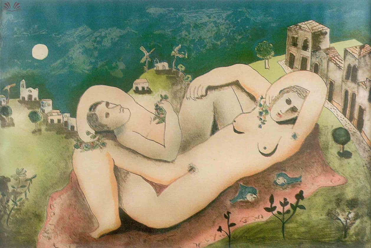 Casal nu — Cícero Dias