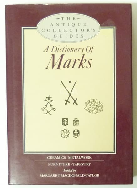 Livro A Dictionary of Marks — Não identificado