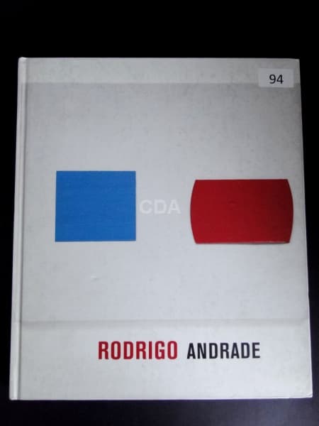 Livro, "Rodrigo Andrade" capa dura, 224 págs, ricamente ilústrado em policromia. — Não identificado