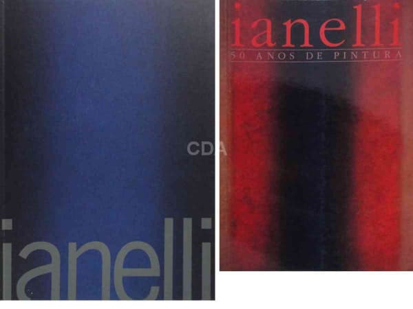Mario Pedrosa e outros / Marcelo Araújo -Ianelli 50 anos de pintura / Ianelli -2 catálogos -Brochur — Não identificado
