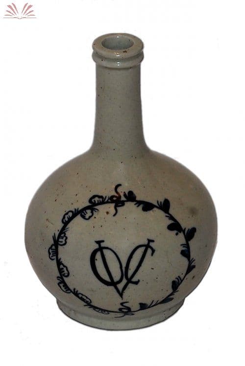 Vaso em porcelana holandesa — Não identificado