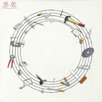 il laboratório — Antonio Peticov, 1995