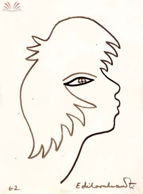 Mulher de Perfil — Di Cavalcanti, 1962