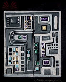 Croqui para Jóia — Roberto Burle Marx, 1962