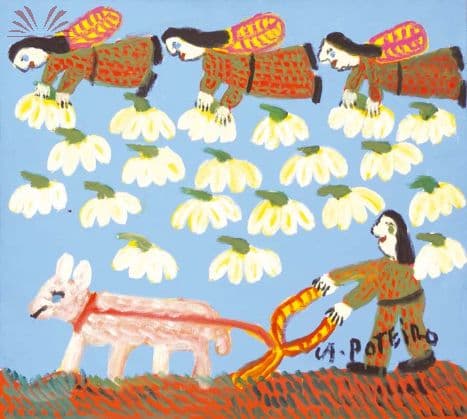 Anjos e arados — Antônio Poteiro
